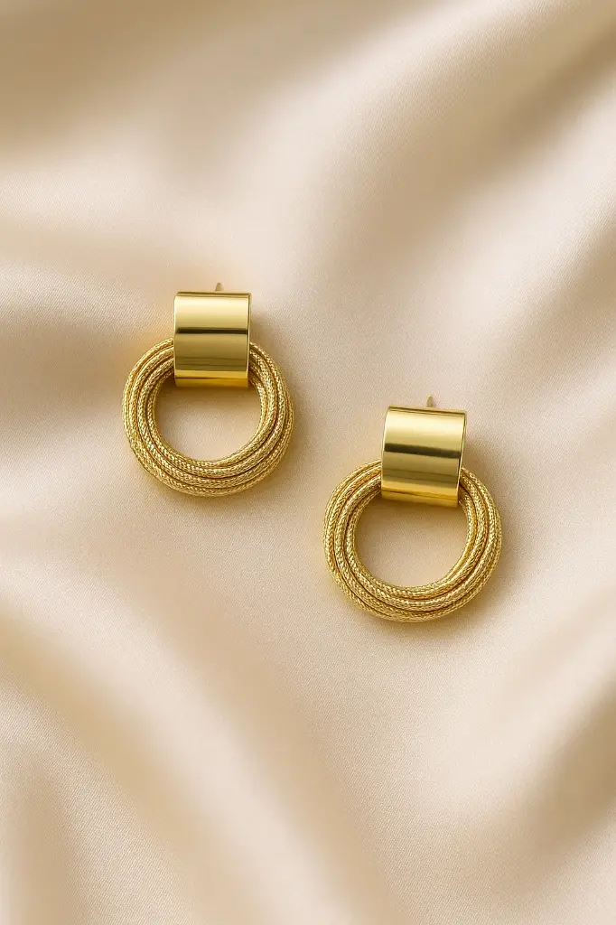 Gold Hoop Earrings