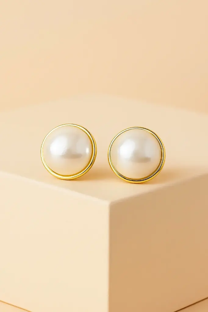 Timeless Pearl Studs