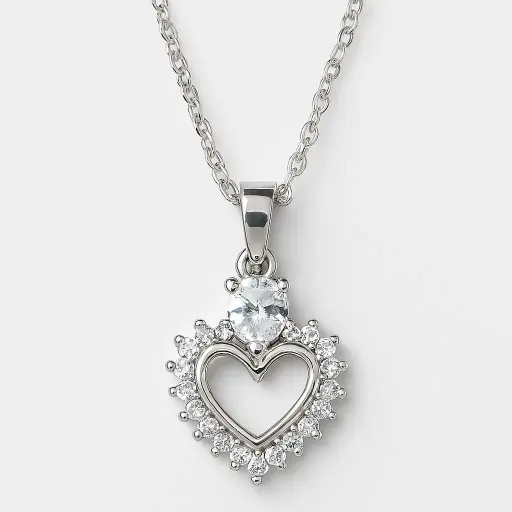 Crowned Crystal Heart