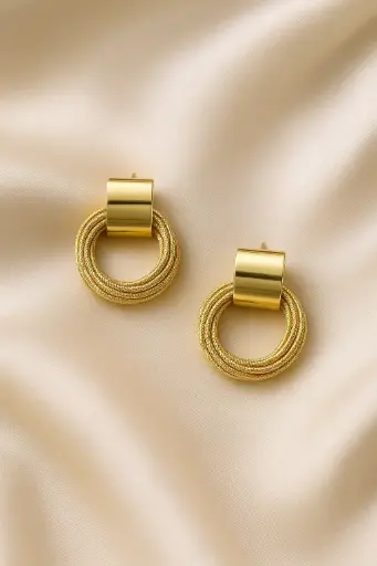 Gold Hoop Earrings