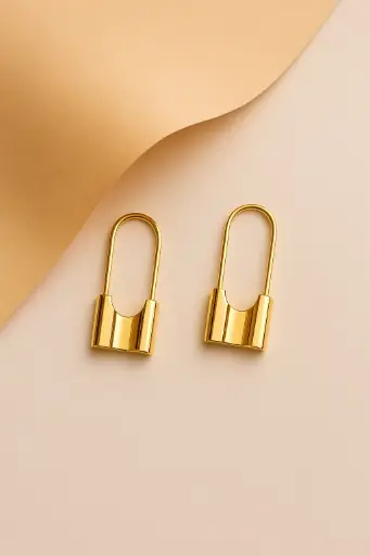 Lock Loop Earrings
